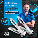 Nail Clippers With Catcher For Thick Nails ,Stainless Steel, Sharp And Durable Nail Clipper For Men And Women