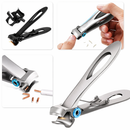 Nail Clippers With Catcher For Thick Nails ,Stainless Steel, Sharp And Durable Nail Clipper For Men And Women