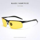Day and night dual-use polarized color-changing glasses driving sunglasses men's glasses driver fishing sunglasses night vision driving 3043